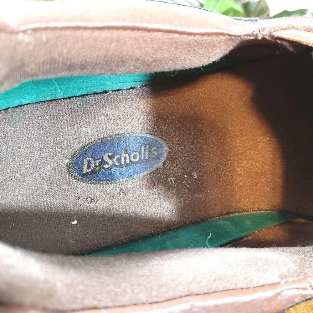 Dr. Scholls Men's Size 10D Brown Comfort‎ Leather C